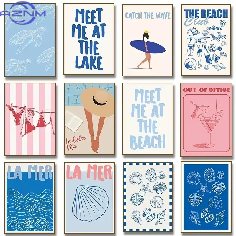 Pet Portrait Custom - Seashells Meet Me At The Beach
