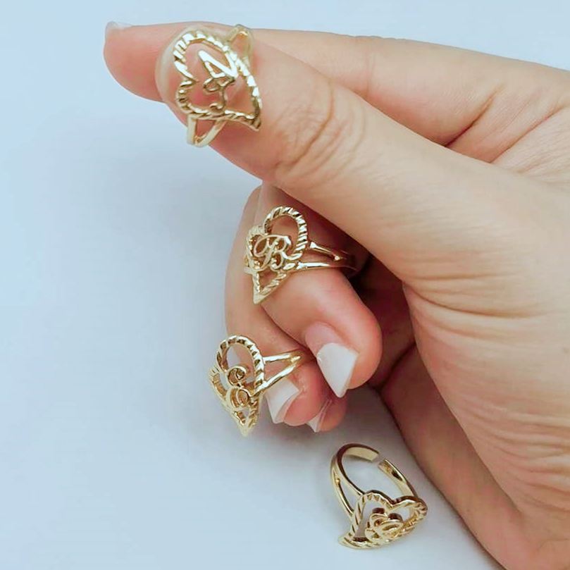 Duoying Custom Initial Rings P - Initial Ring Custom ulasan dan harga