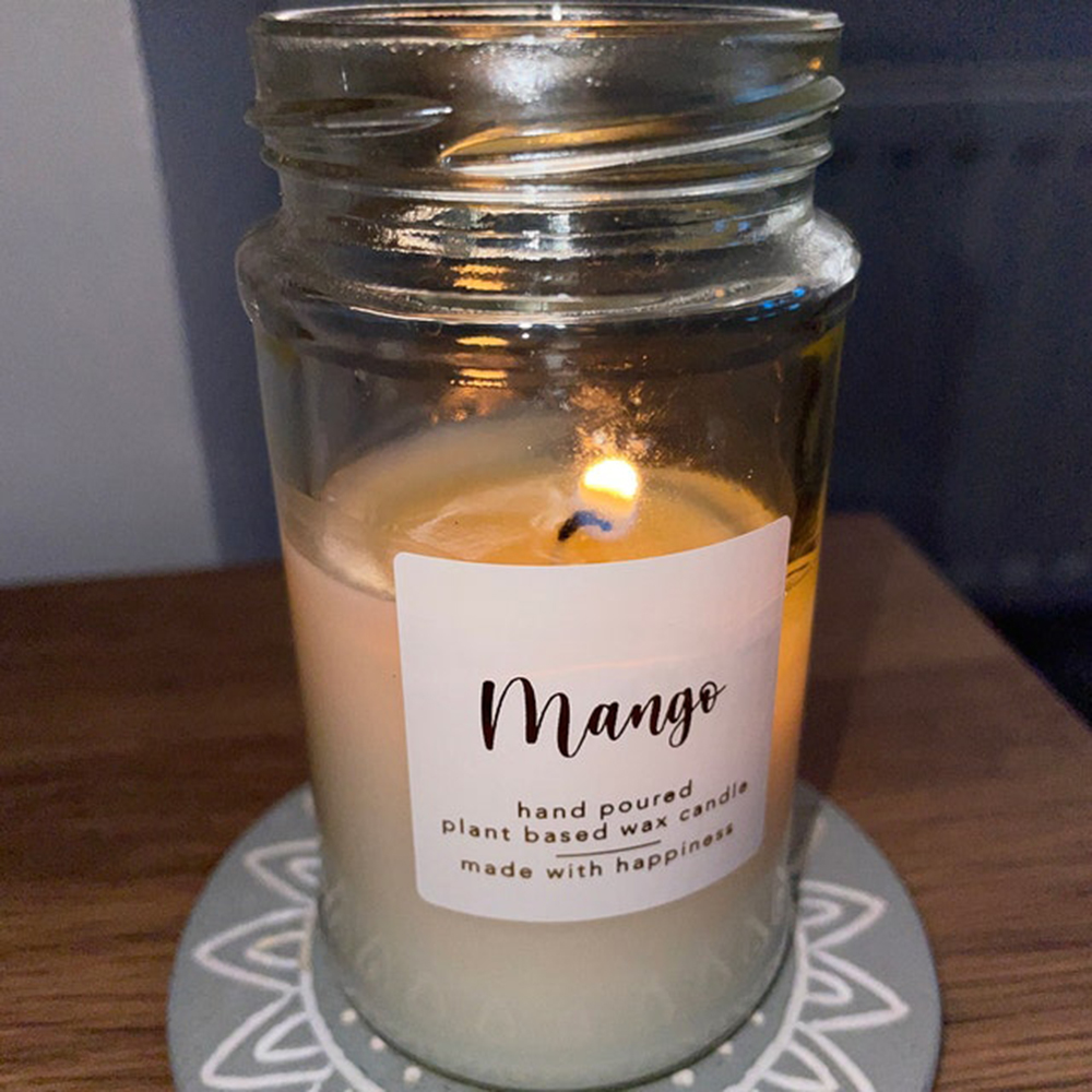 30pcs-50mm Custom Candle Jar S - Personalised Candle Label ulasan dan harga