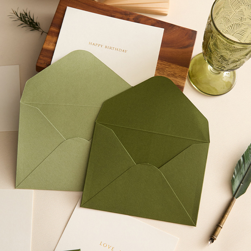 30pcs/lot 16x12cm Green Envelo - Wax Seal Letter Kit ulasan dan harga