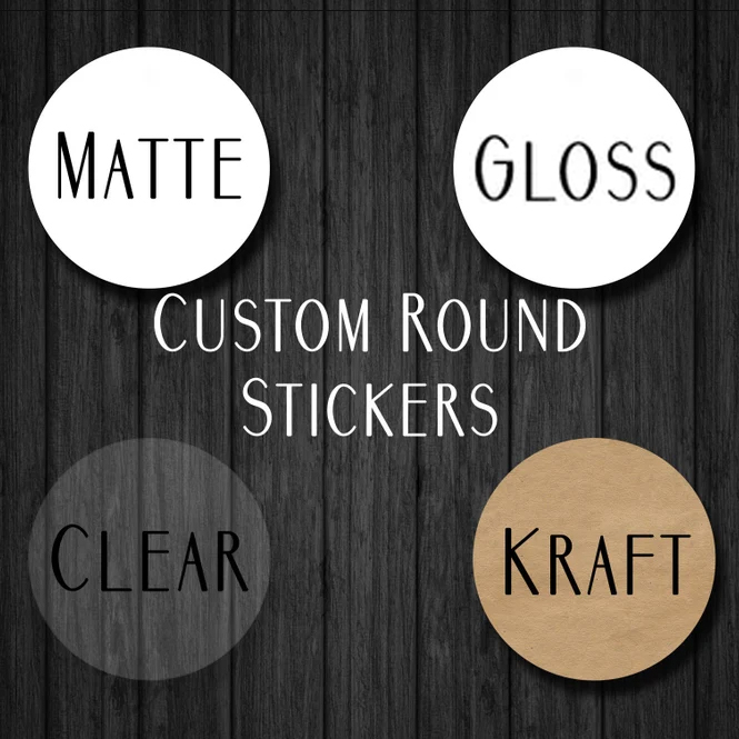100PCS Custom Business Logo St - Personalised Candle Label ulasan dan harga