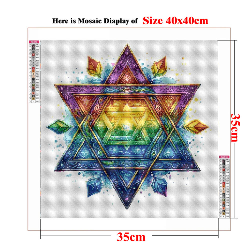 DIY Diamond Painting Star of D - Photo Mosaic Print ulasan dan harga