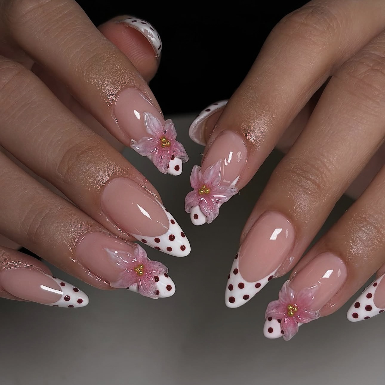 24Pcs French Blush Pink Design - Pressed Flower Art ulasan dan harga